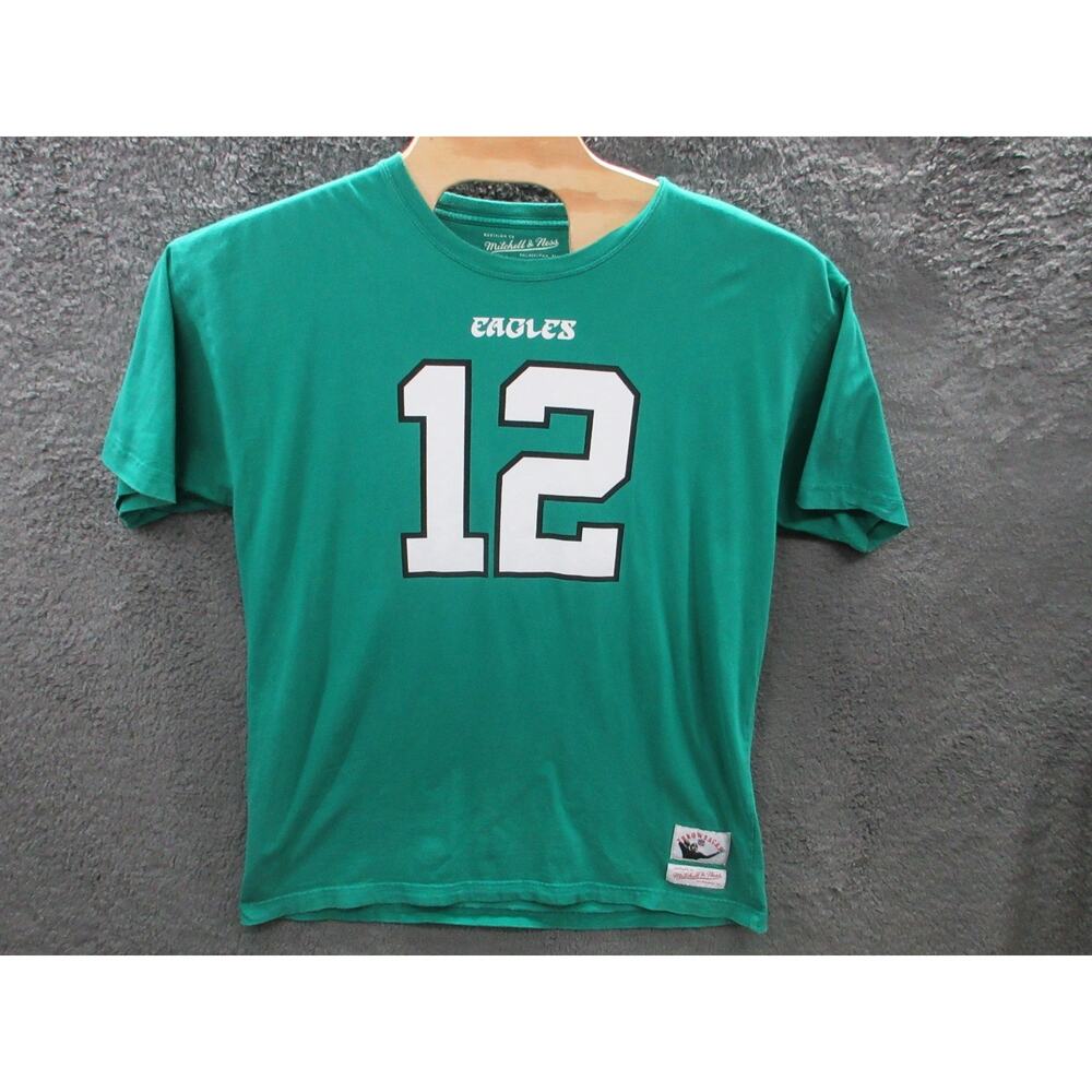 Randall Cunningham Philadelphia Eagles T Shirt Sz XXL Mitchell & Ness #12